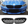Calandre Complète BMW ABS Style Diamant Grille Avant Pare choc BMW Série 3 5 X5 X6 Donicars