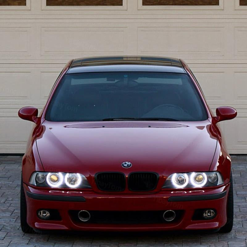 Pack Angel Eyes LED 80W BMW Série 1/5/6/X E87 E39 M5 E60 E61 E63 E64 M6 E65 E66 E83 X3 E53 X5 (2000-2008) Donicars