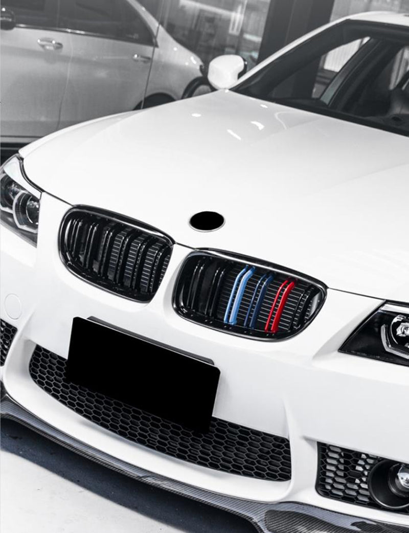 BMW Série 3 E90 - Grilles de calandre noire type M Performance (2005 - 2012)